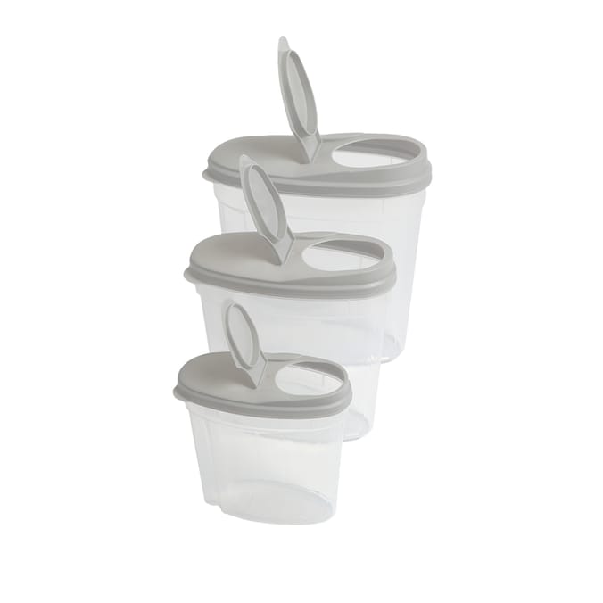 Dry Food Set - Grey