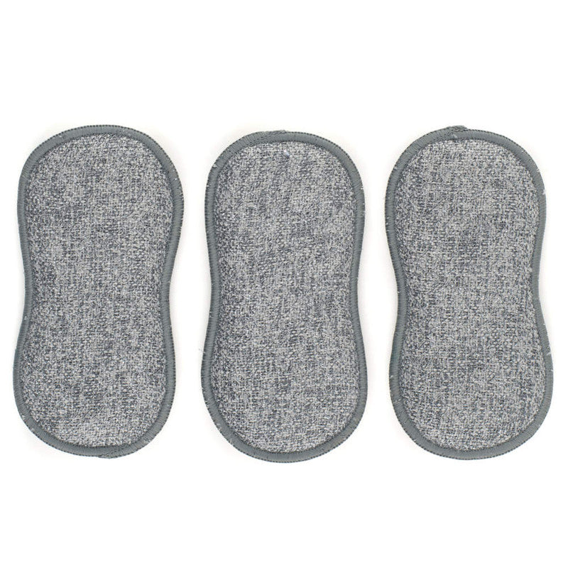 Scrub And Shine Double-Sided Microfibre Cleaning Pads, 3-Pack - Kleeneze
