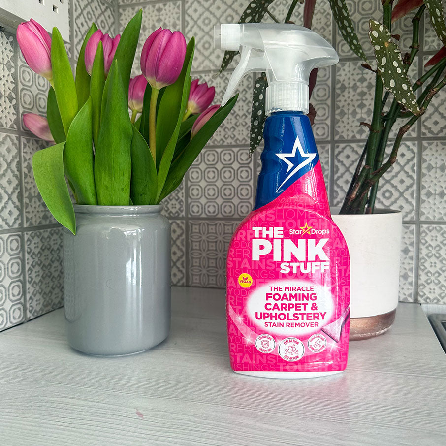 The Pink Stuff - The Miracle Foaming Carpet & Upholstery Stain Remover