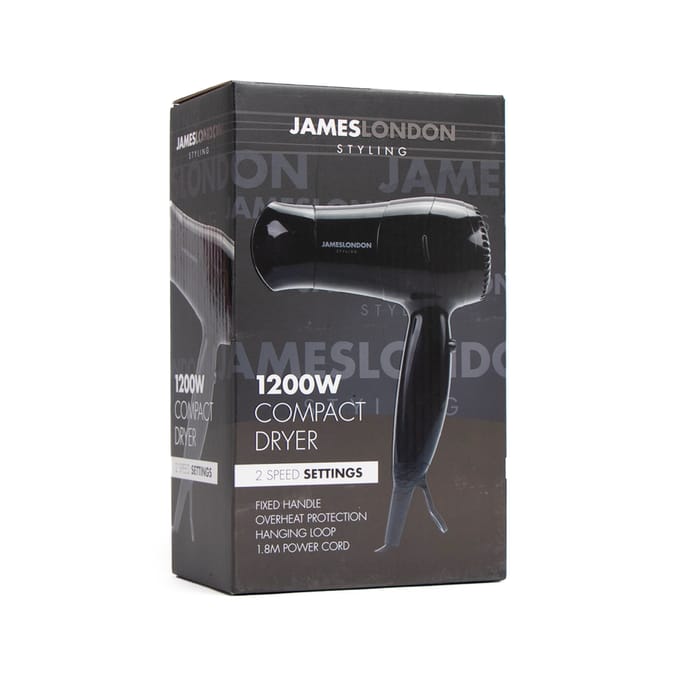 James London 1200W Compact 2 Speed Dryer