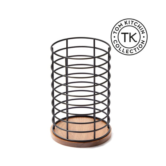 Tom Kitchin Acacia Utensil Holder