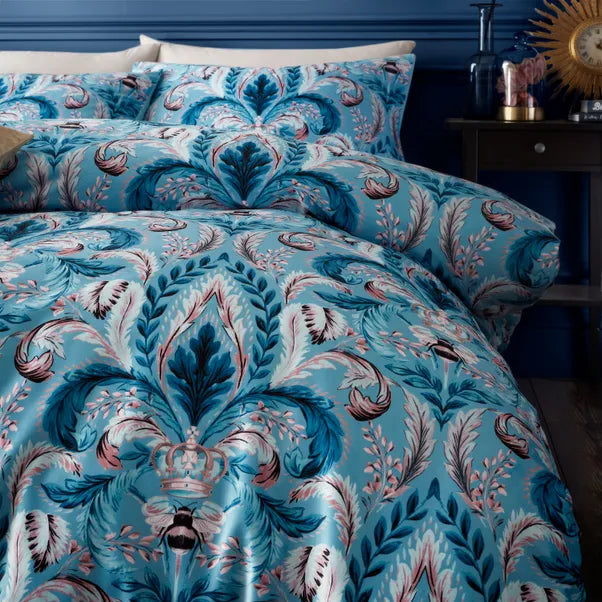 Bridgerton By Catherine Lansfield Regency Damask Duvet Set