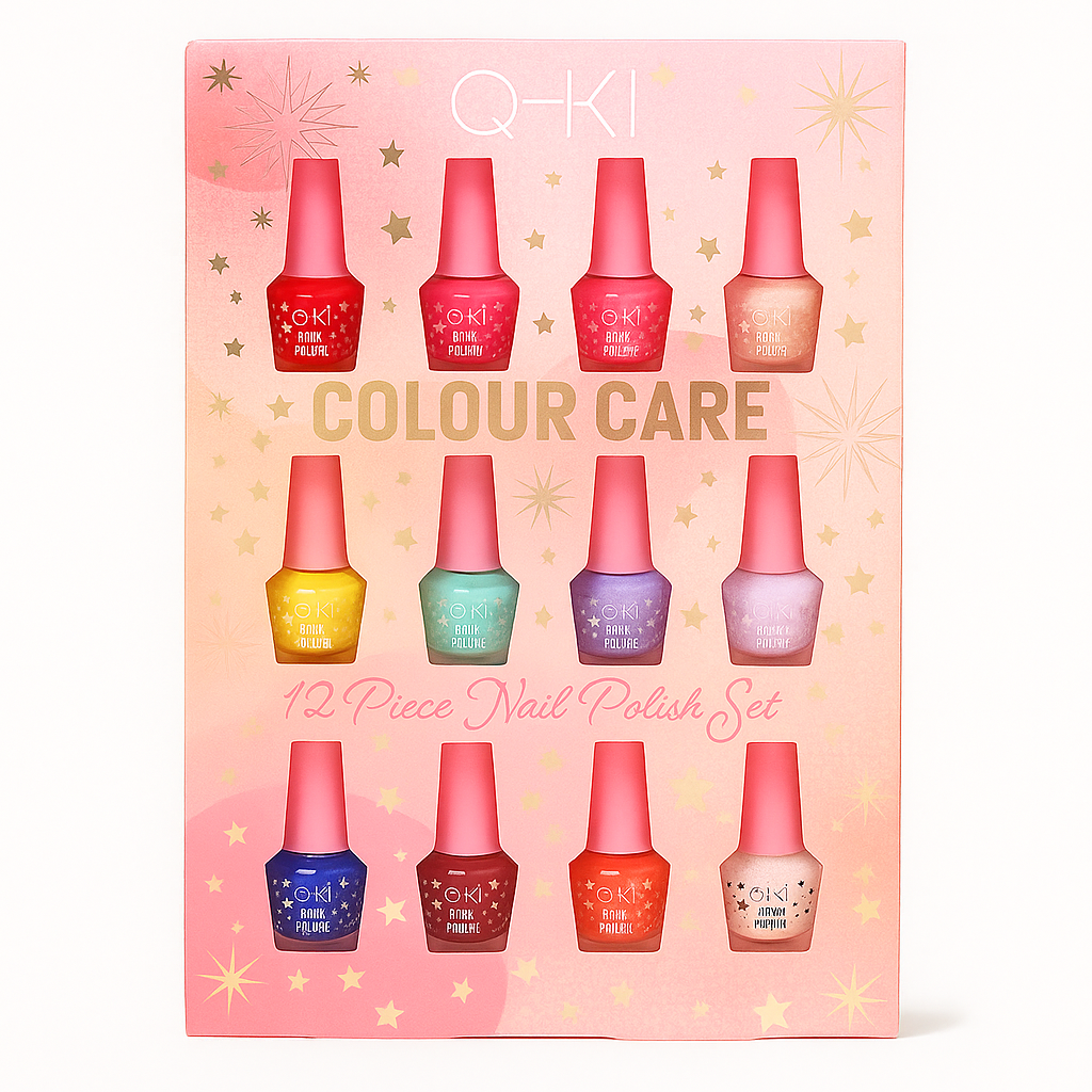 Sunkissed Q-KI Colour Care 12pc Nail Polish Gift Set