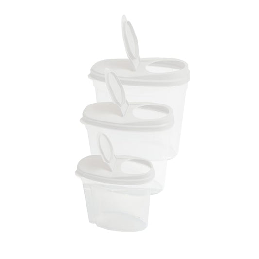 Dry Food Set - White