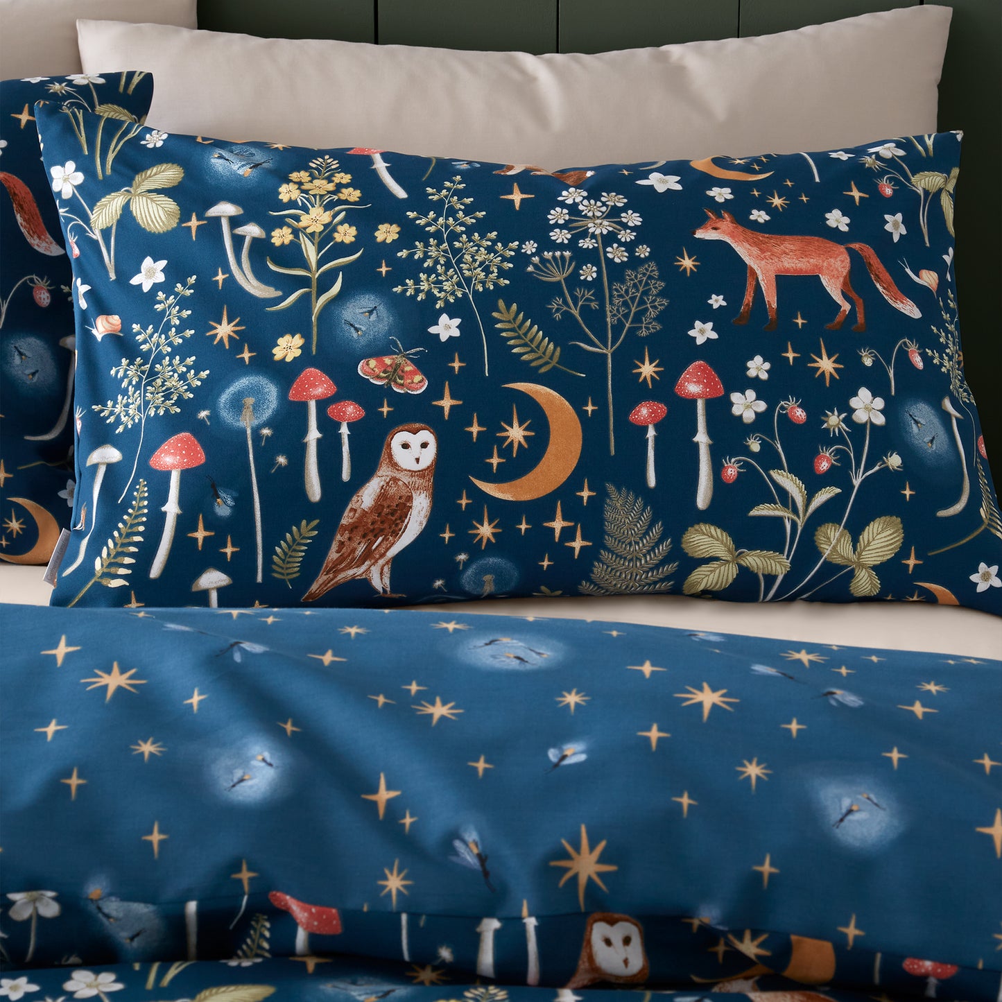Catherine Lansfield Enchanted Twilight Duvet Set - Navy