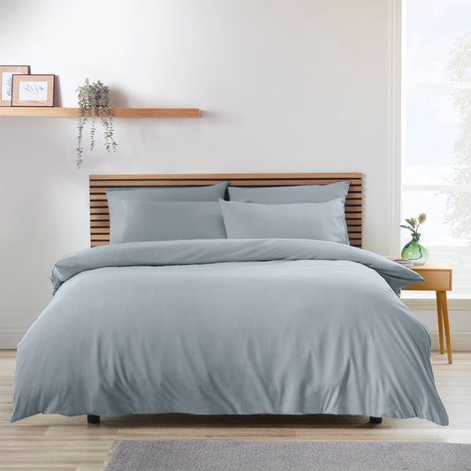 Catherine Lansfield So Soft Non Iron Duvet Set - Slate