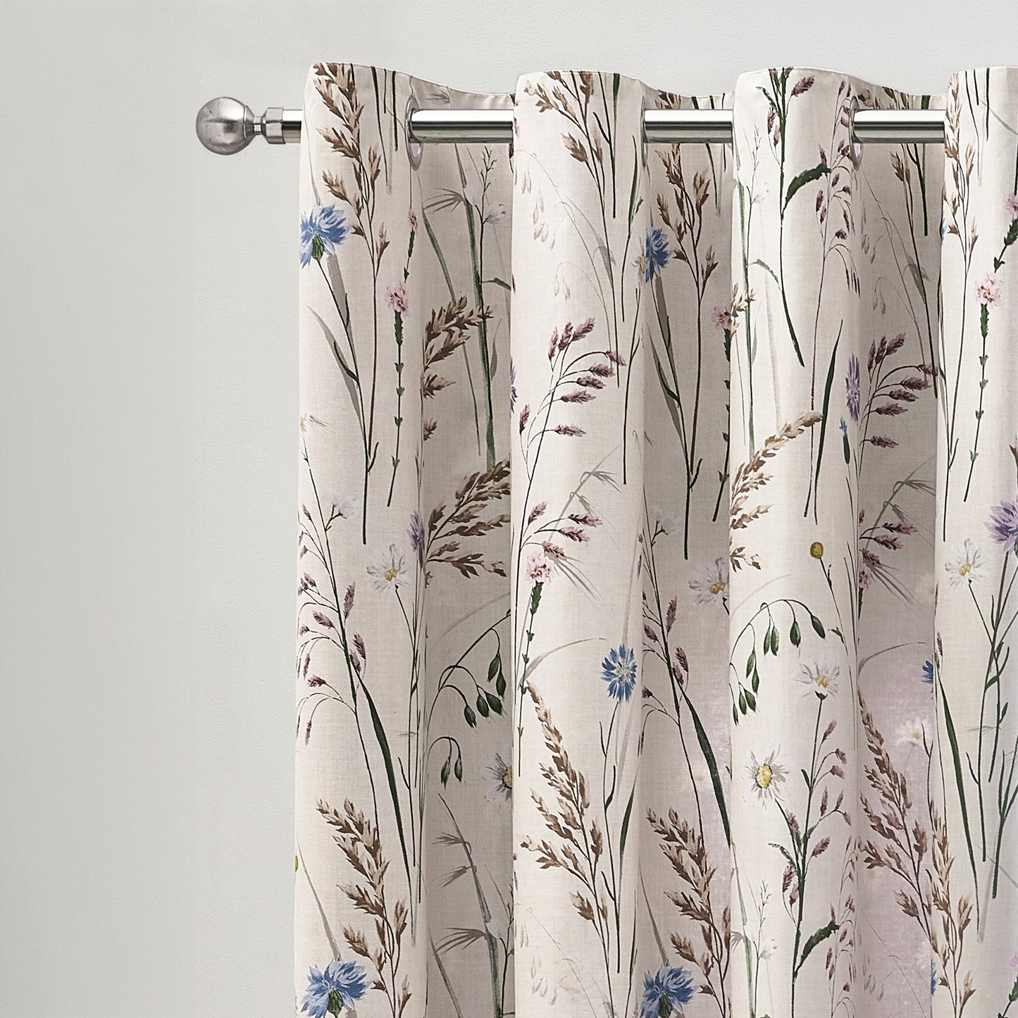 Grasmere Floral Curtains - Reversible Pair 66x90 (168x229cm)