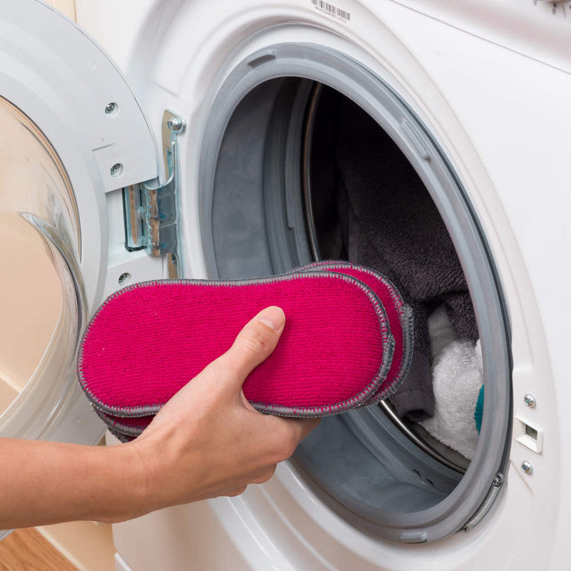 Scrub And Shine Double-Sided Microfibre Cleaning Pads, 3-Pack - Kleeneze