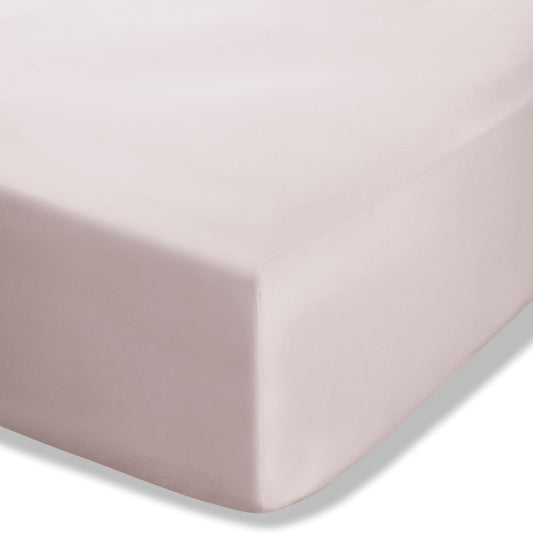 Catherine Lansfield Easy Iron Extra Deep Fitted Sheet with Pair of Pillow Cases - Pink