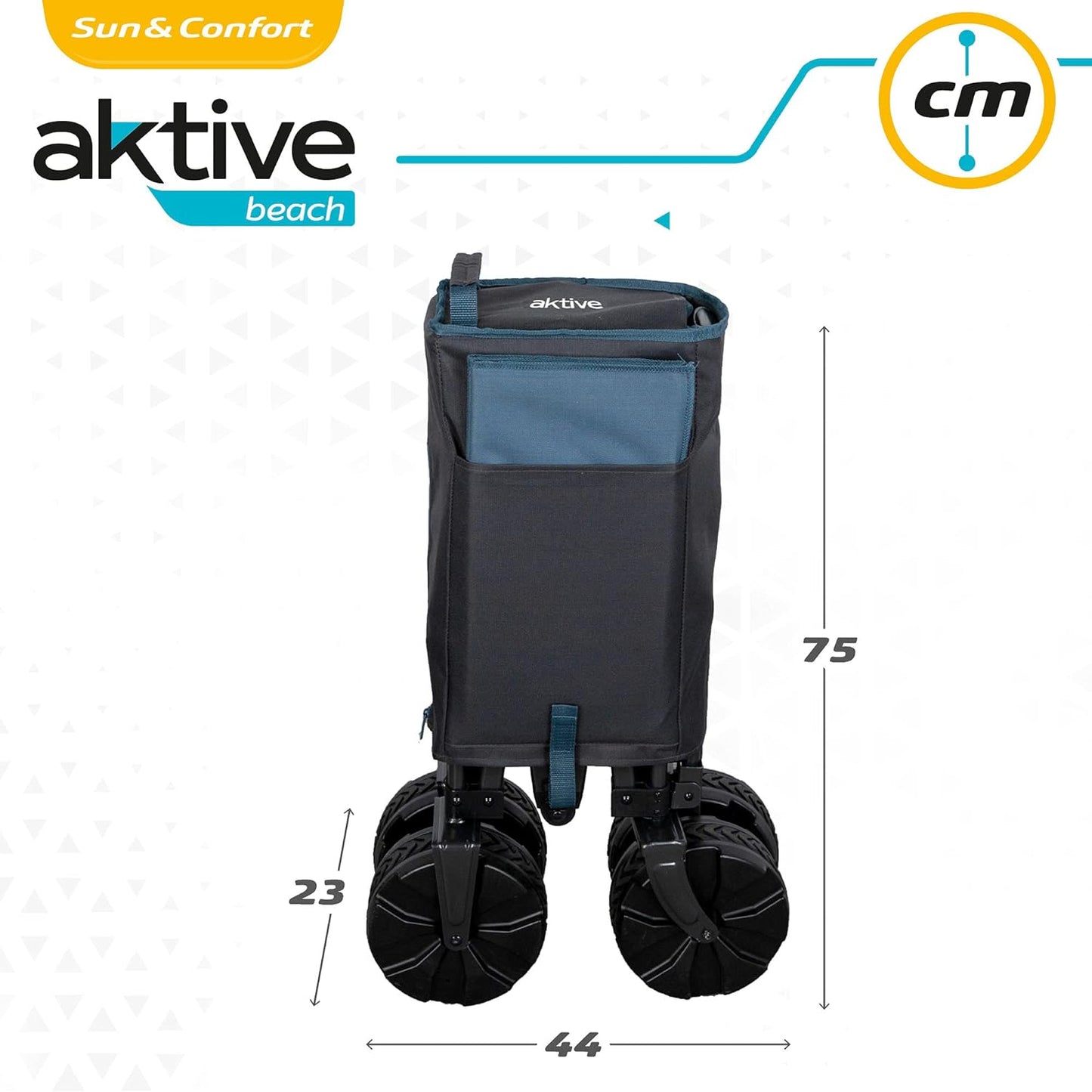 Aktive Folding Beach Cart