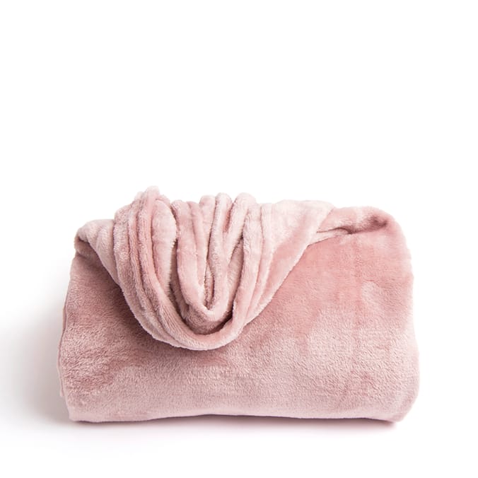 Ultra Super Soft Throw - Pink