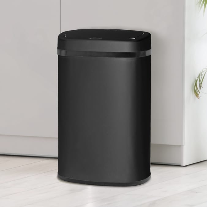 Automatic Hands Free Stainless Steel Bin - 50L