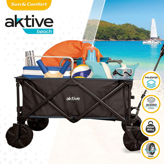 Aktive Folding Beach Cart
