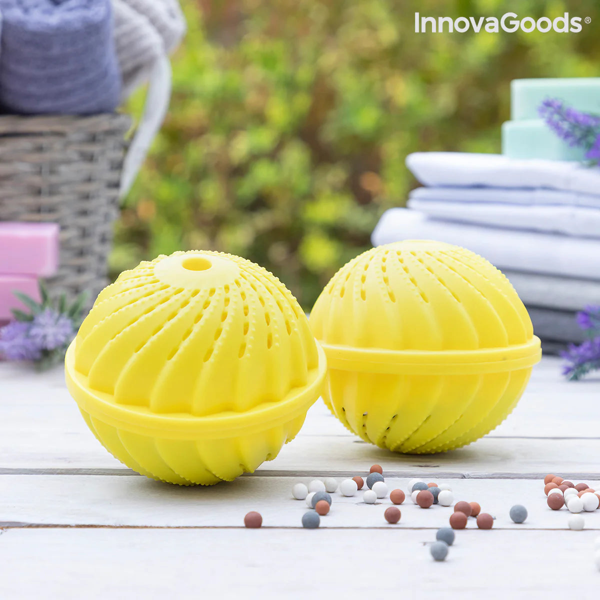 Laundry Balls - Washing Clothes without Detergent - Pack of 2