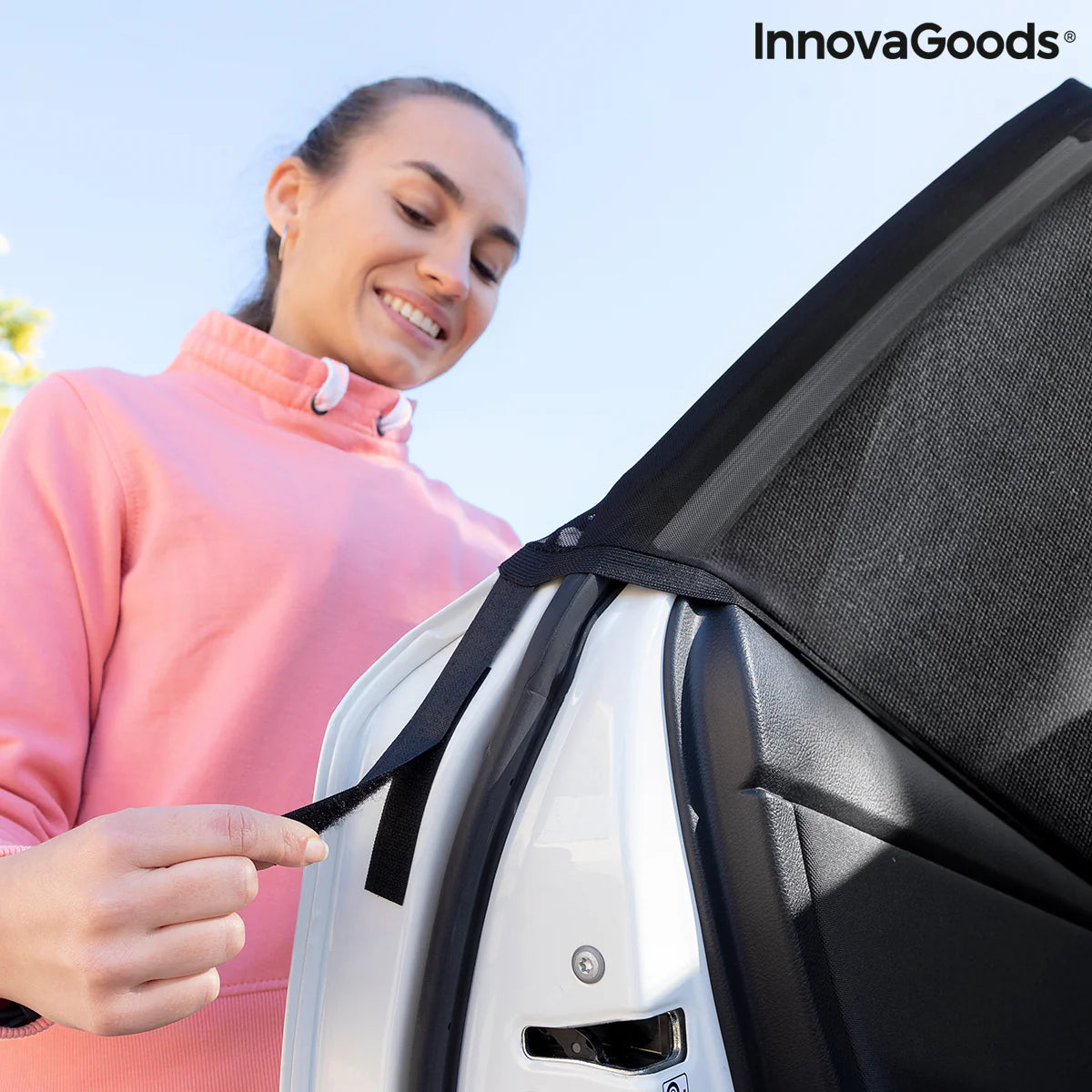 Mesh Sunshade for the Car - 2 Units