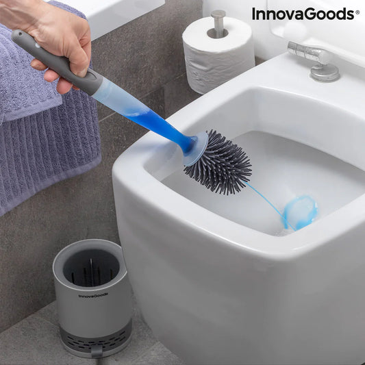 Toilet Brush with Detergent Dispenser