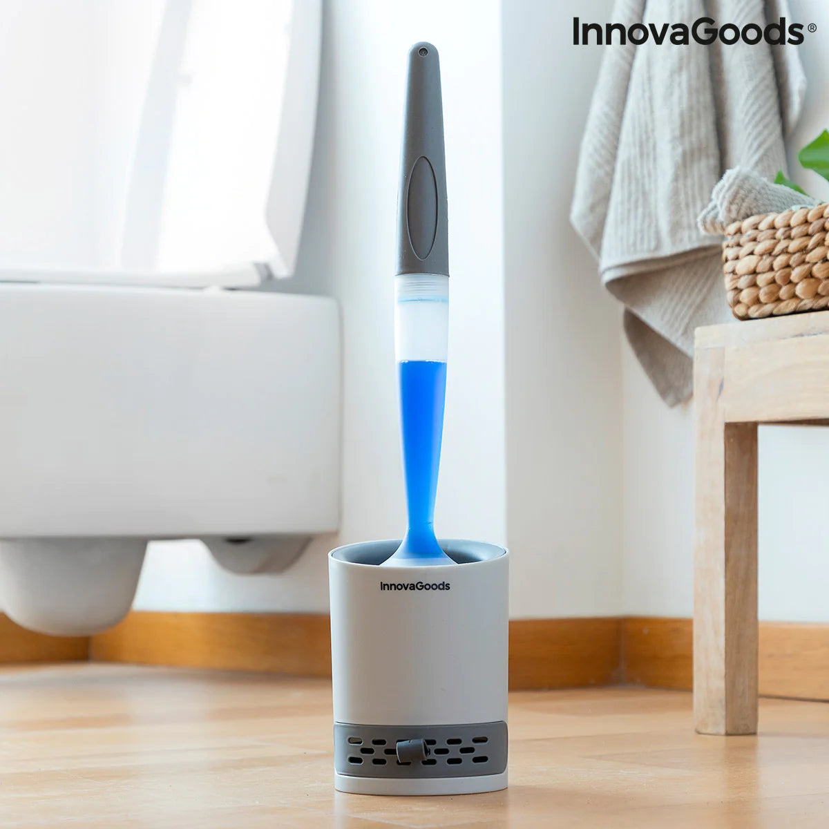 Toilet Brush with Detergent Dispenser