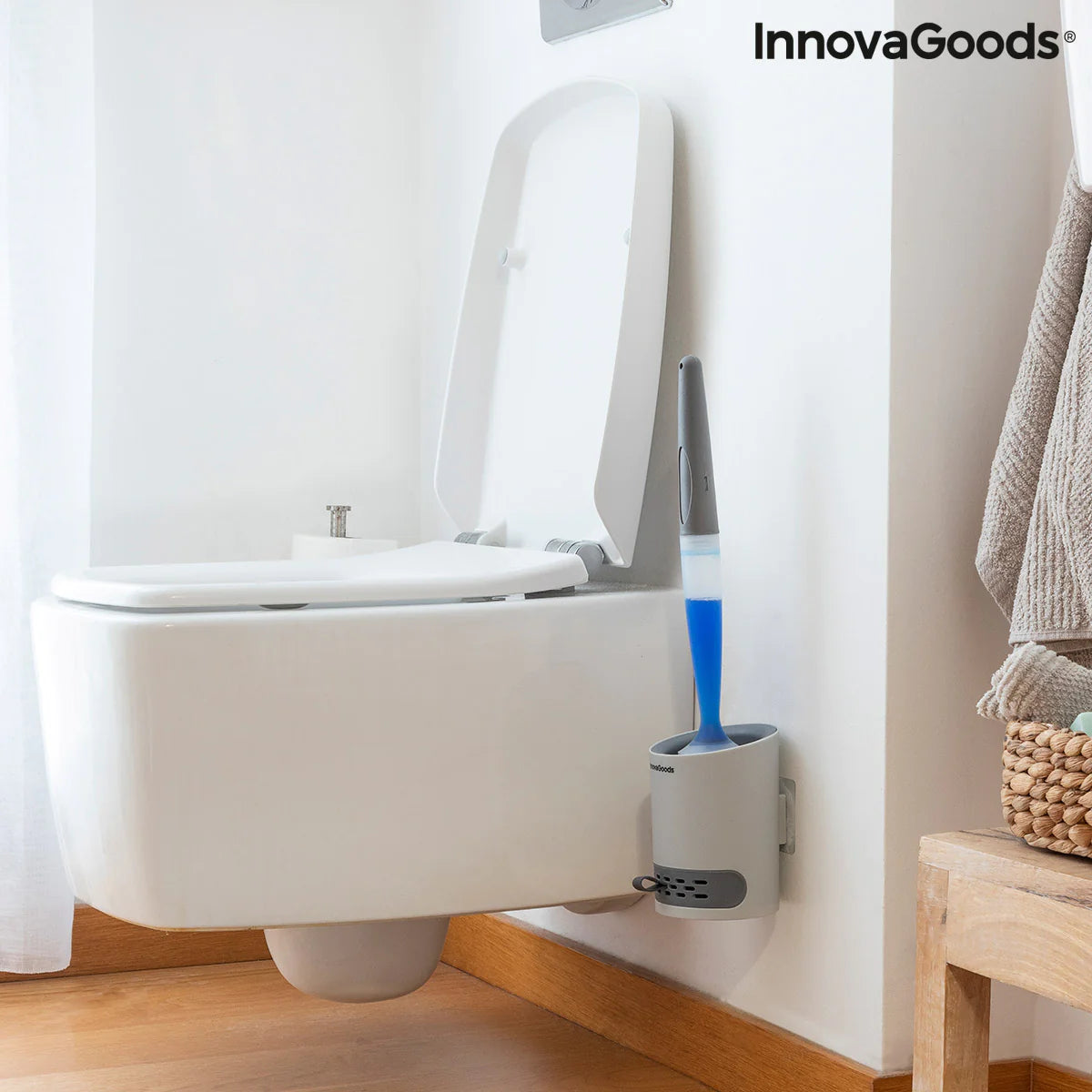 Toilet Brush with Detergent Dispenser