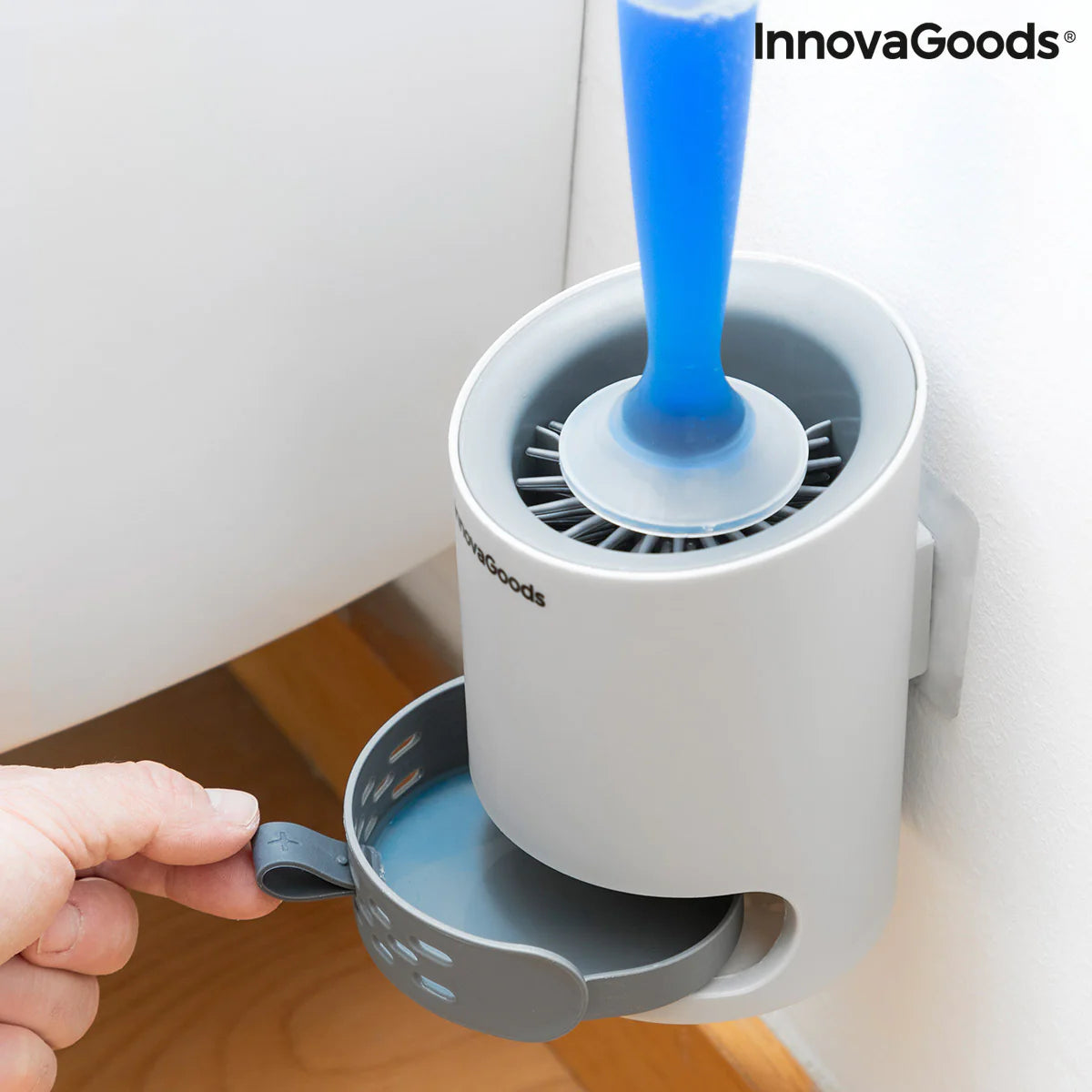 Toilet Brush with Detergent Dispenser