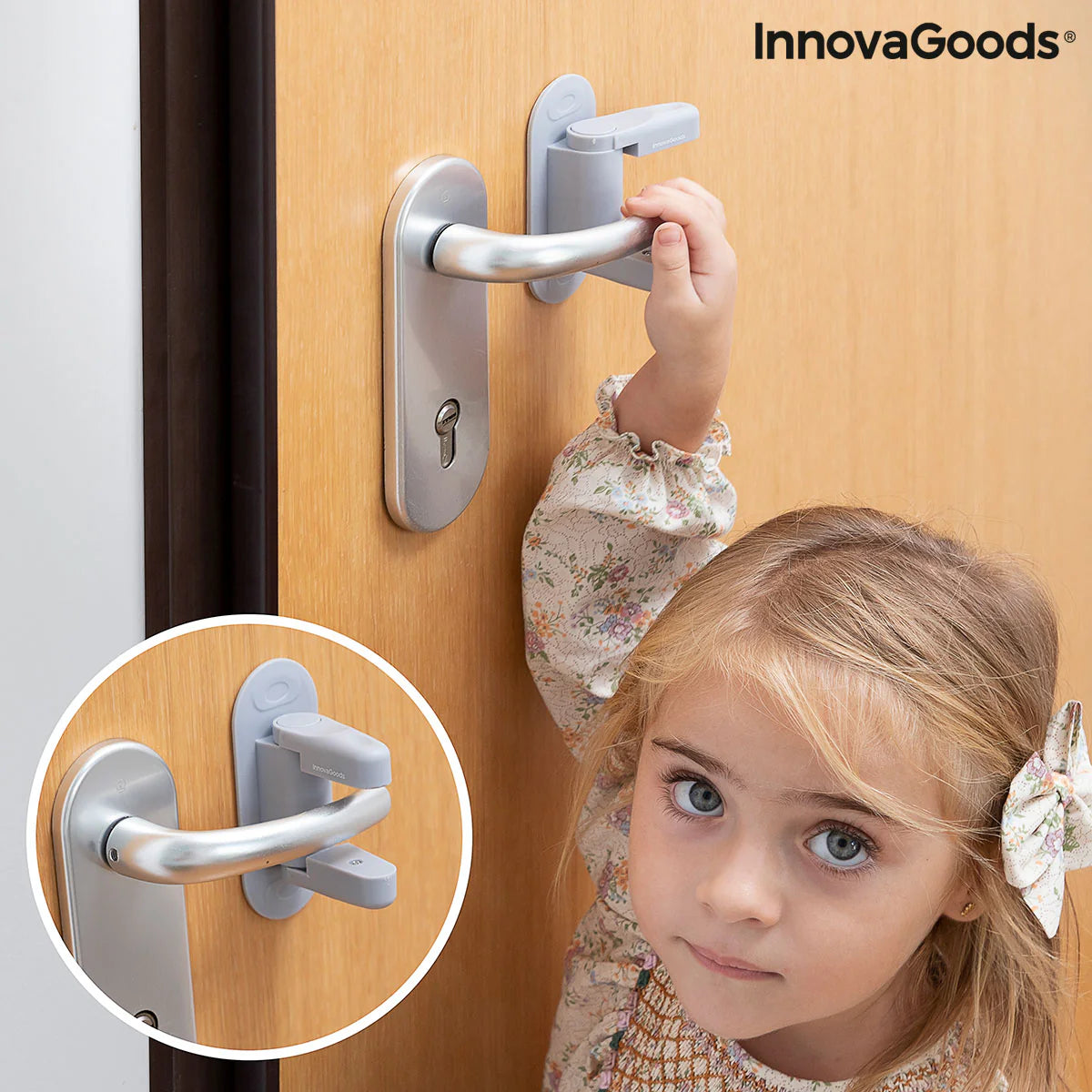 Door Lever Safety Lock - 2 Units