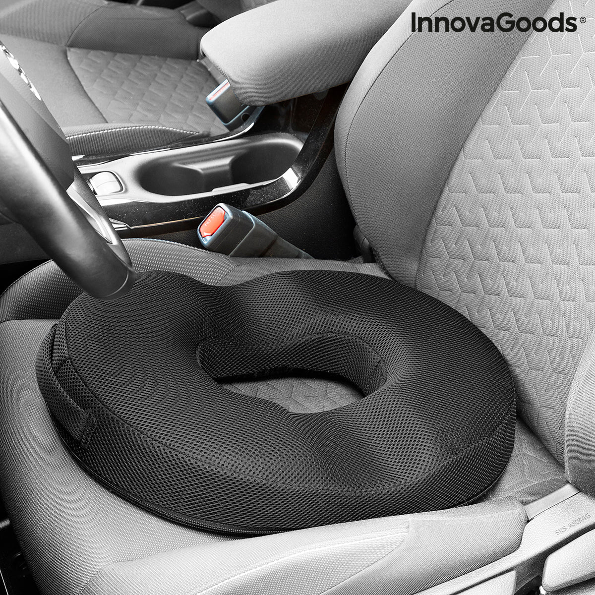 Gel & Bamboo Charcoal Cushion with Removable Cover