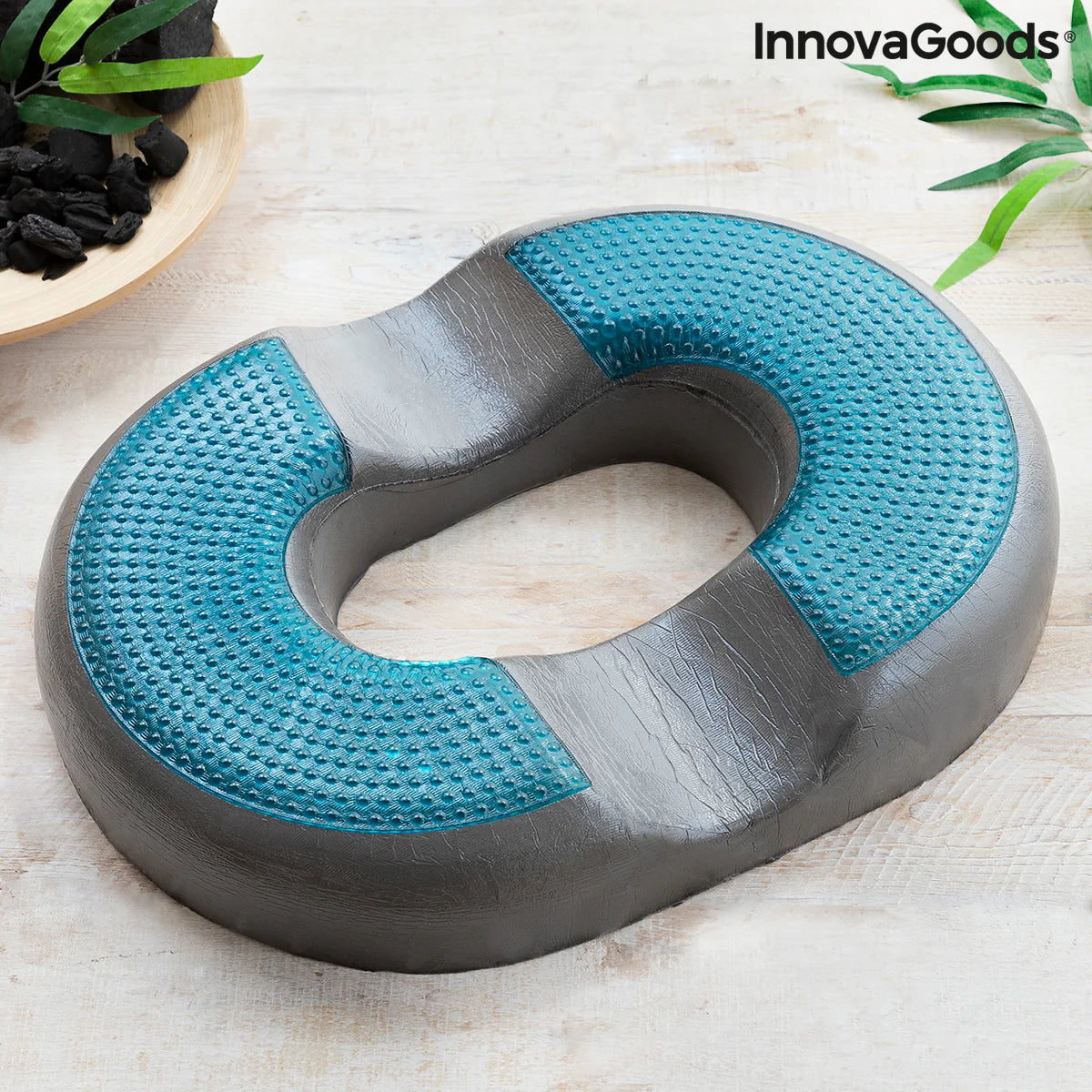 Gel & Bamboo Charcoal Cushion with Removable Cover