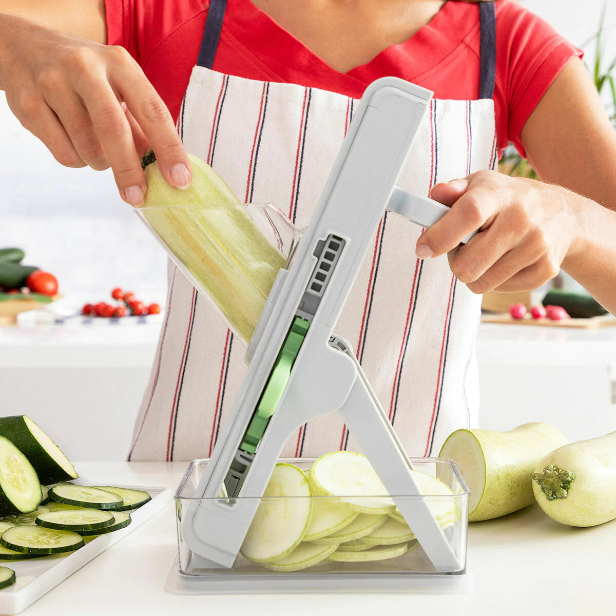 5-in-1 Folding Vegetable Slicer Mandolin