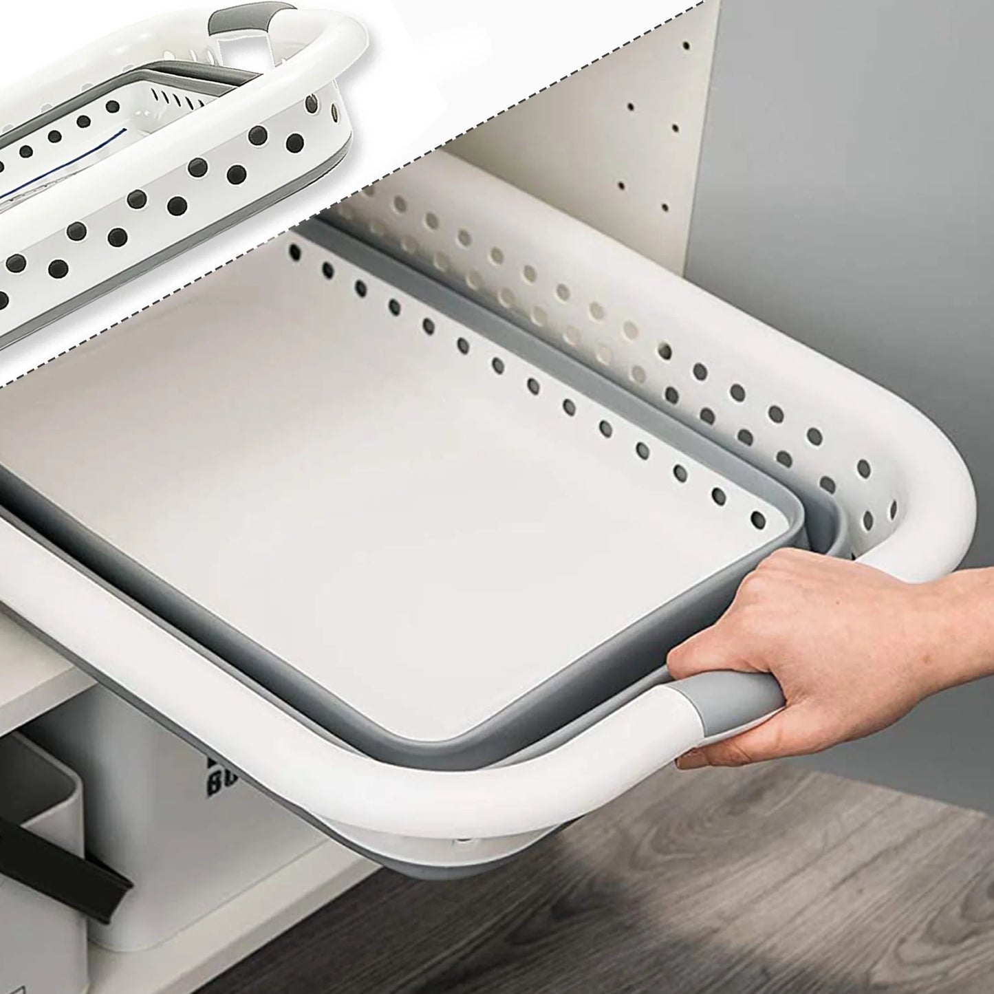 Collapsible Laundry Basket - 67L