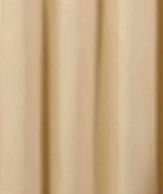 Blackout Eyelet Curtains - Beige - 168x228cm (66x90 Drop)