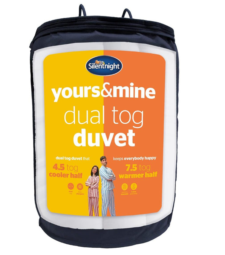 Silentnight Dual Tog Duvet - Double