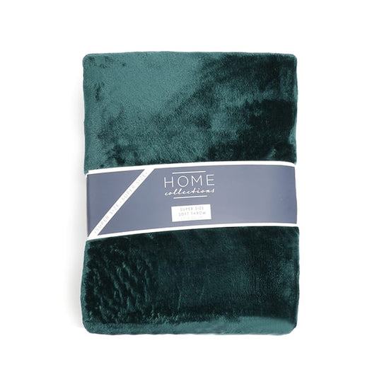 Ultra Super Soft Throw - Teal