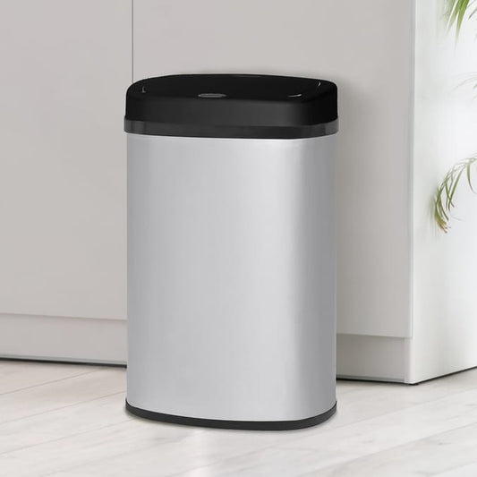 Automatic Hands Free Stainless Steel Bin - 50L