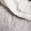 Ultra Super Soft Throw - Grey/White Check