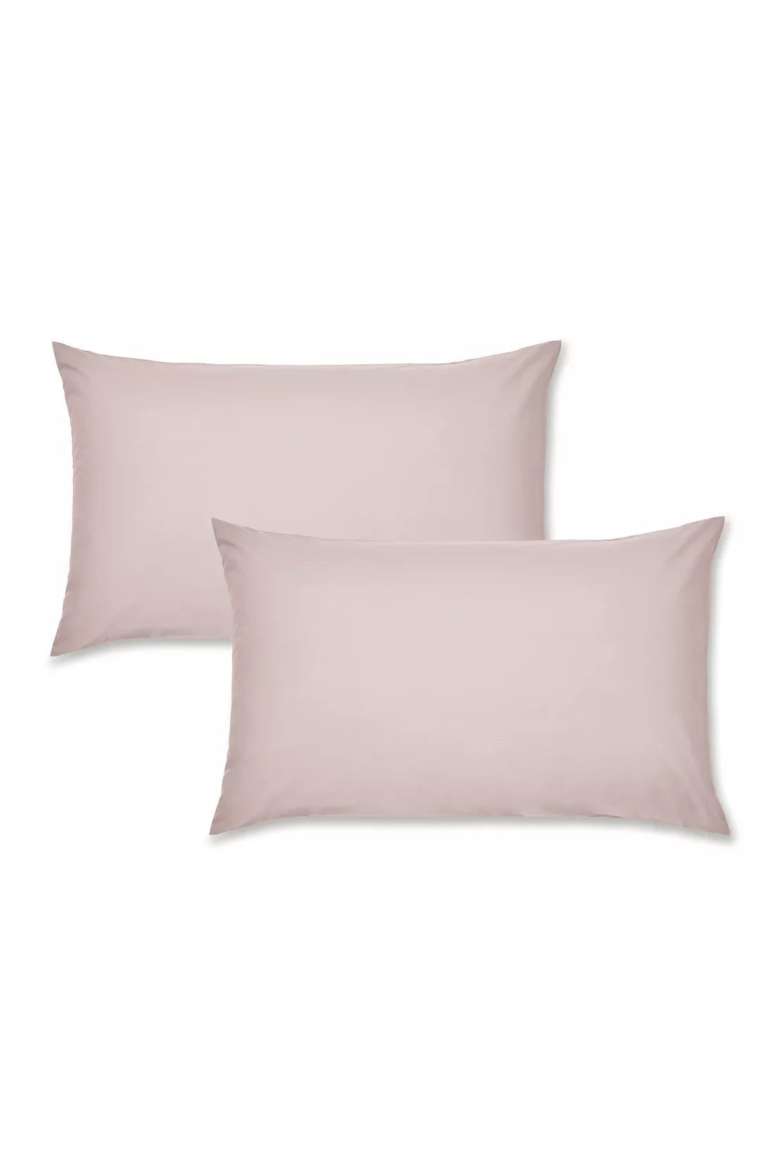 Percale Pillow Case Pair - Pink
