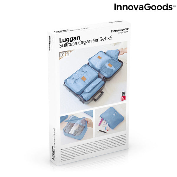 Suitcase Organiser - Set Of 6