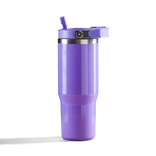 Hydrate Tumbler with Handle - Purple
