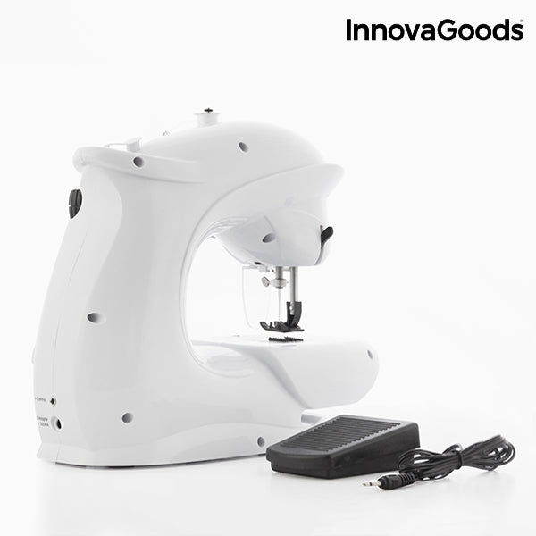 InnovaGoods Compact Sewing Machine 6 V 1000 mA White