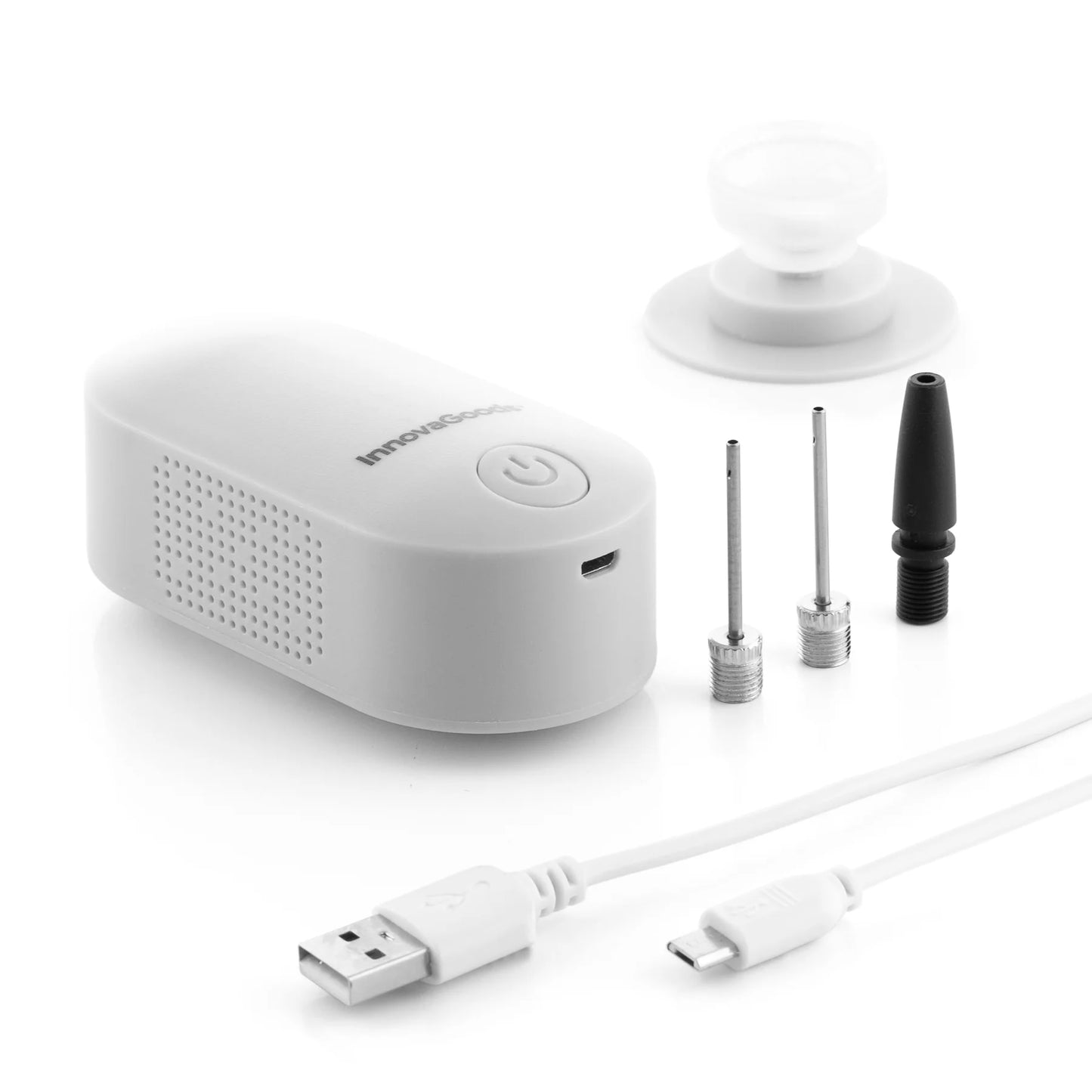 2-in-1 Rechargeable Vacuum Pump and Inflator