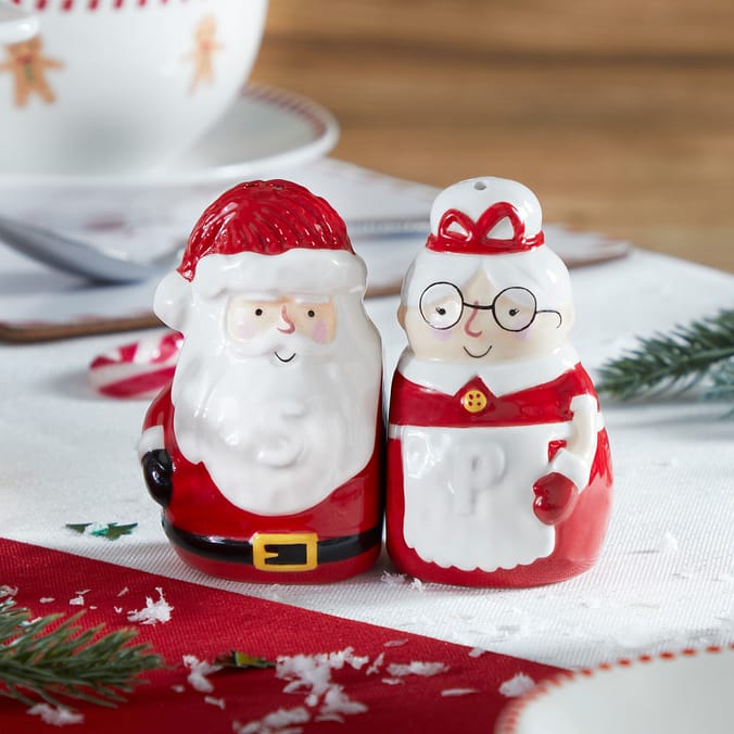 Mr & Mrs Santa - Salt & Pepper Shaker