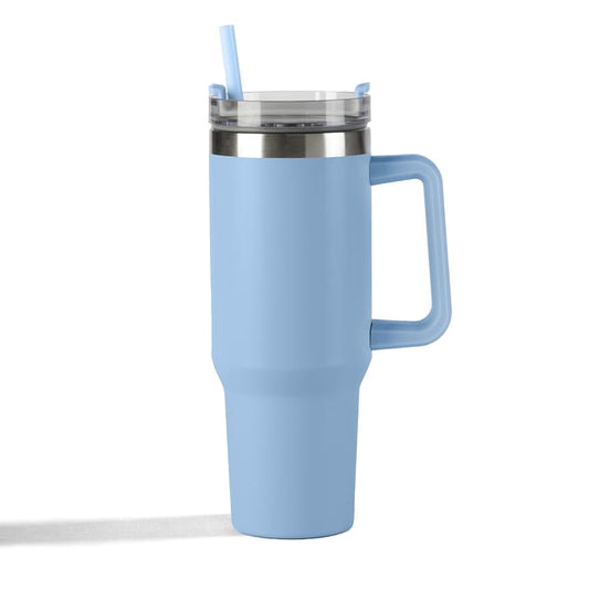 Hydrate Tumbler With Straw - Light Blue