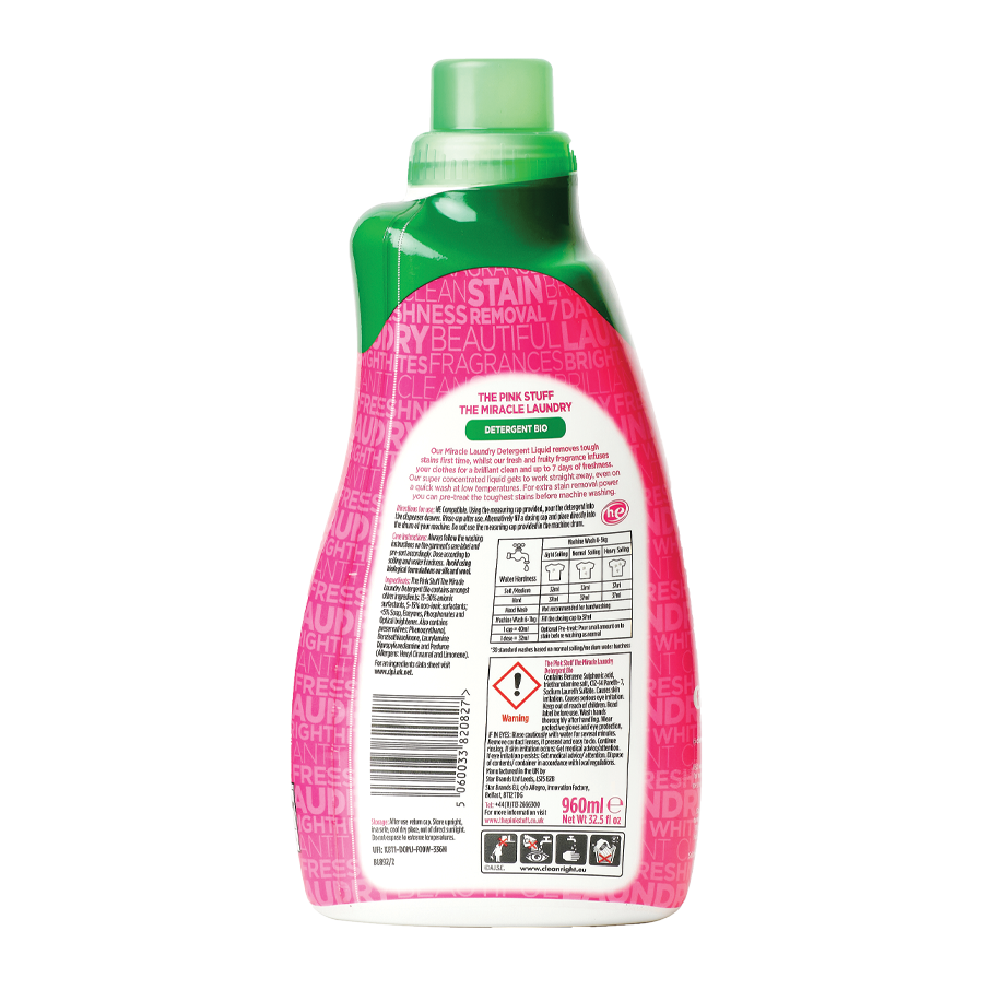 The Pink Stuff - The Miracle Laundry Bio Detergent