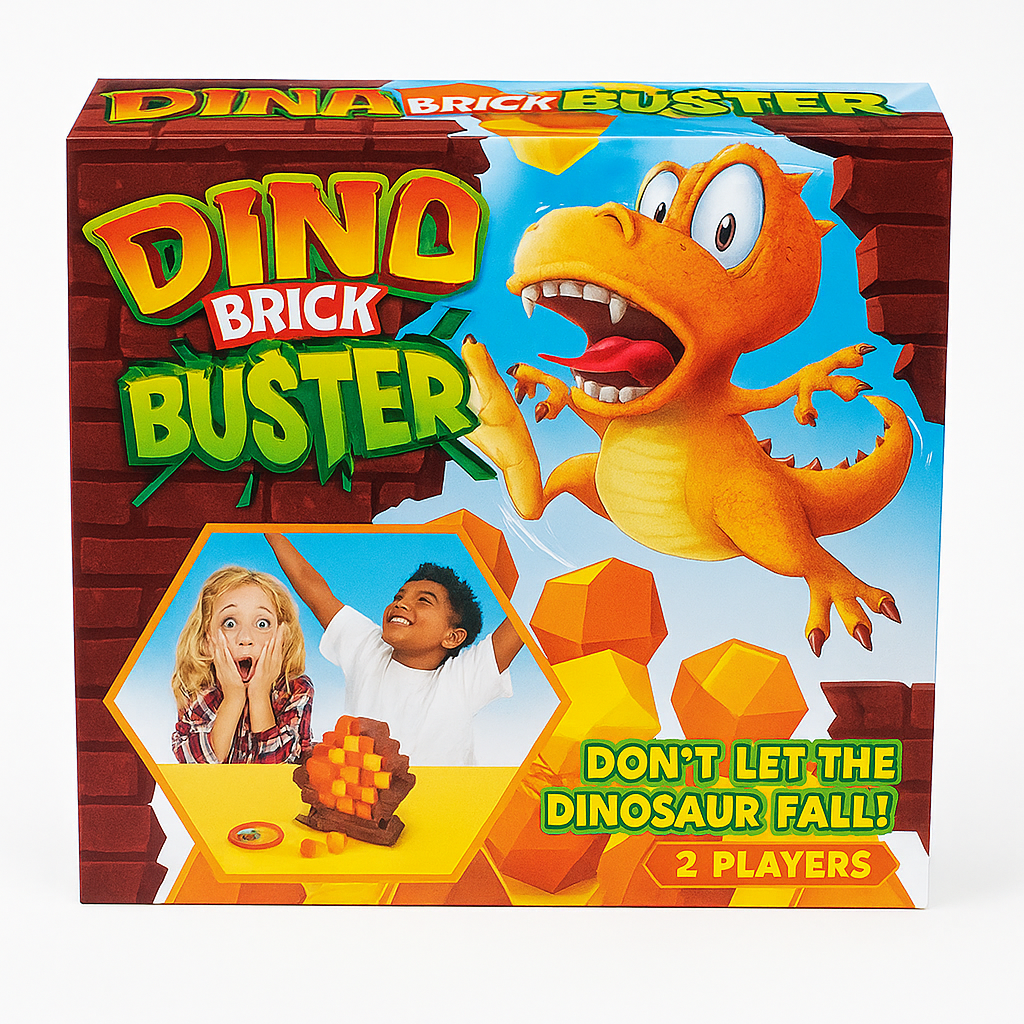 Dino Brick Buster Game