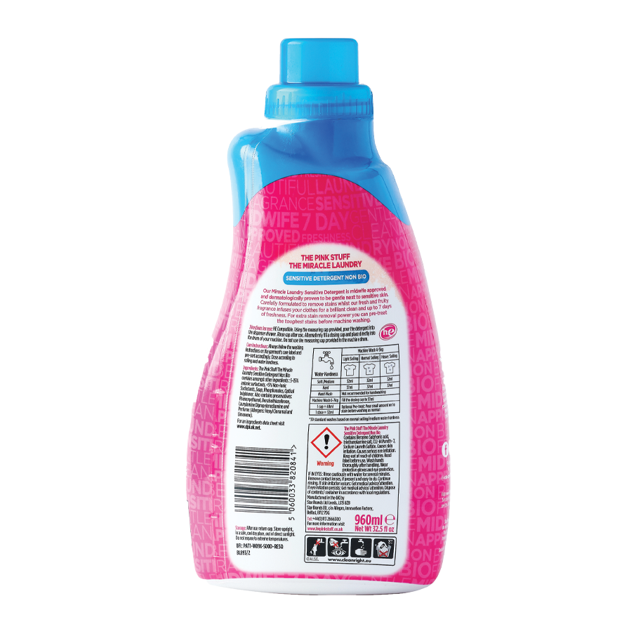 The Pink Stuff - The Miracle Sensitive Non Bio Liquid