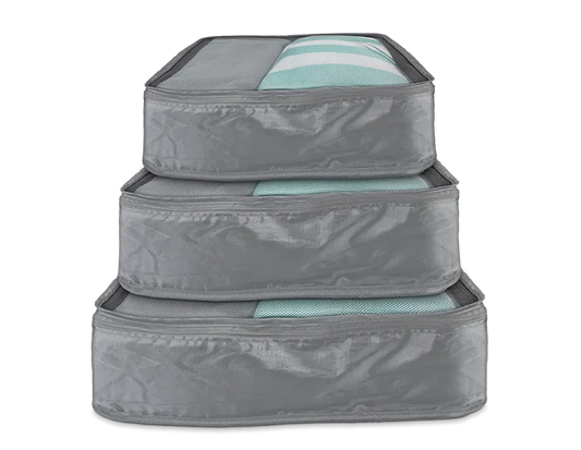 Travel Packing Cubes โ Set of 3 (Small, Medium & Large)