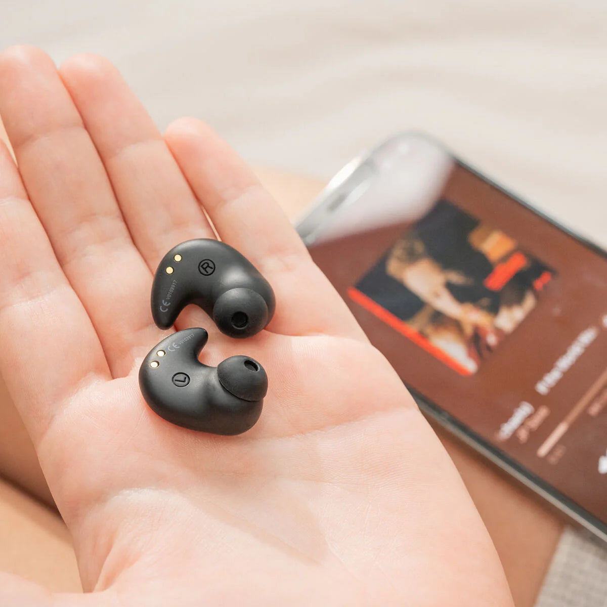 Mini Invisible Earbuds for Sleeping