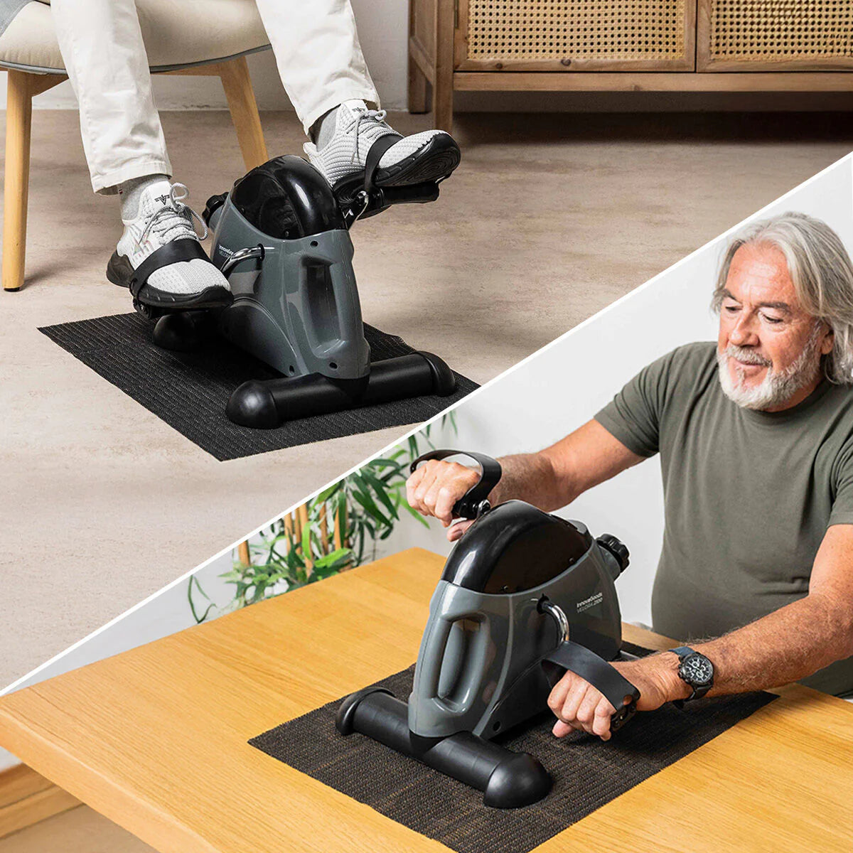 Static Pedaler for Arms and Legs with Mat