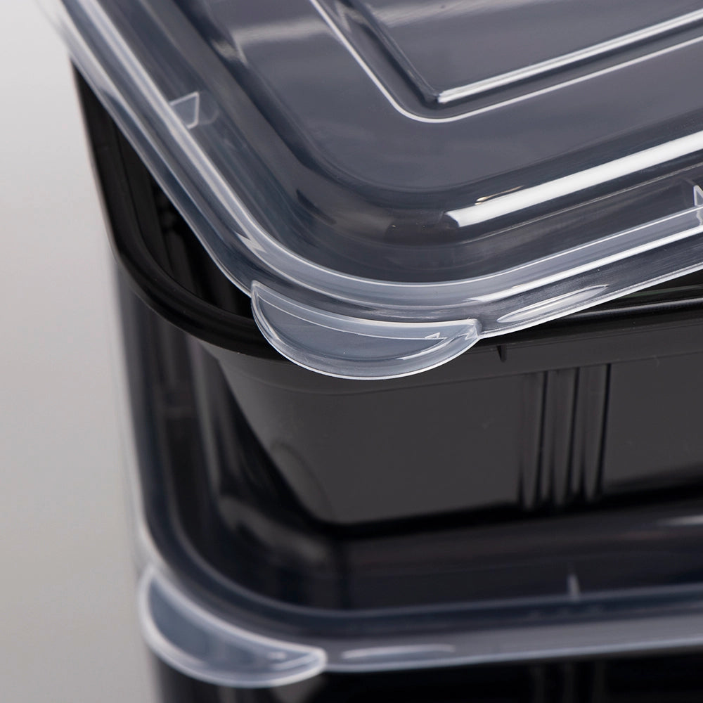 Reusable Plastic Meal Preparation - Set 10 Pack