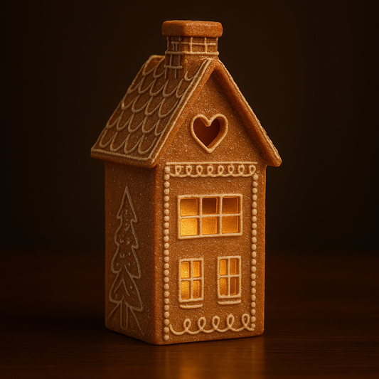 Gingerbread LED Light-Up Gingerbread House