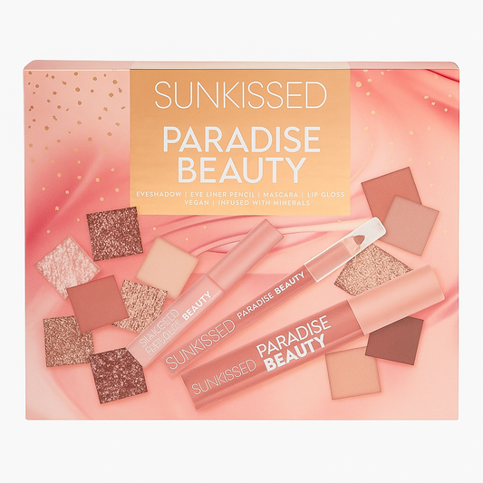 Sunkissed Paradise Beauty Booklet Gift Set