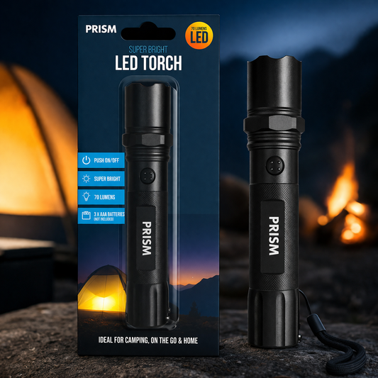LED Torch – 70 Lumens | Compact & Durable